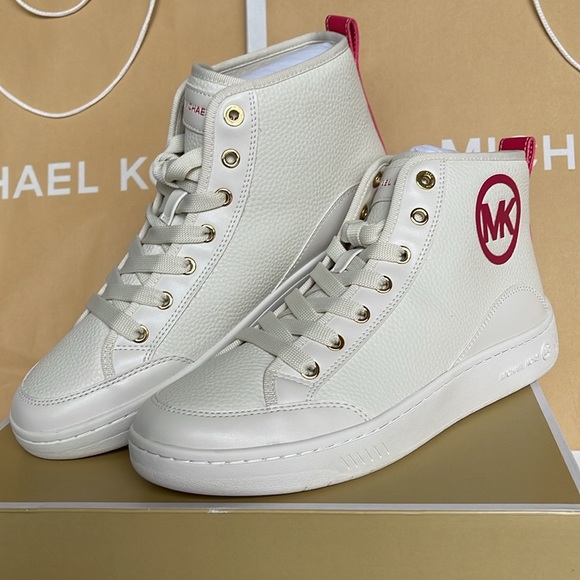 MICHAEL KORS SHEA MID HIGH TOP
FAUX LEATHER
49R4SHFE5L
ELECTRIC PINK
sneakers - Picture 7 of 16